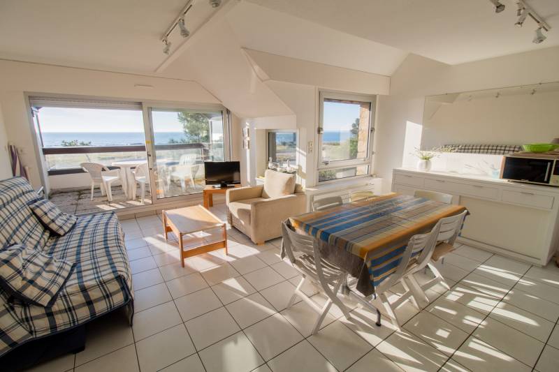 Appartement lumineux à Carnac Plage / Vue mer ** 